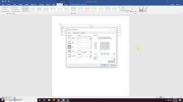How to create APA style tables in word
