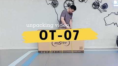 Unboxing & assembly of the ONESPORT OT07