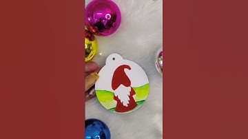 Cute Christmas Ornament which showcases even cuter Gnome