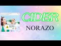 【노라조】NORAZO『CIDER』日本語訳-カナルビ