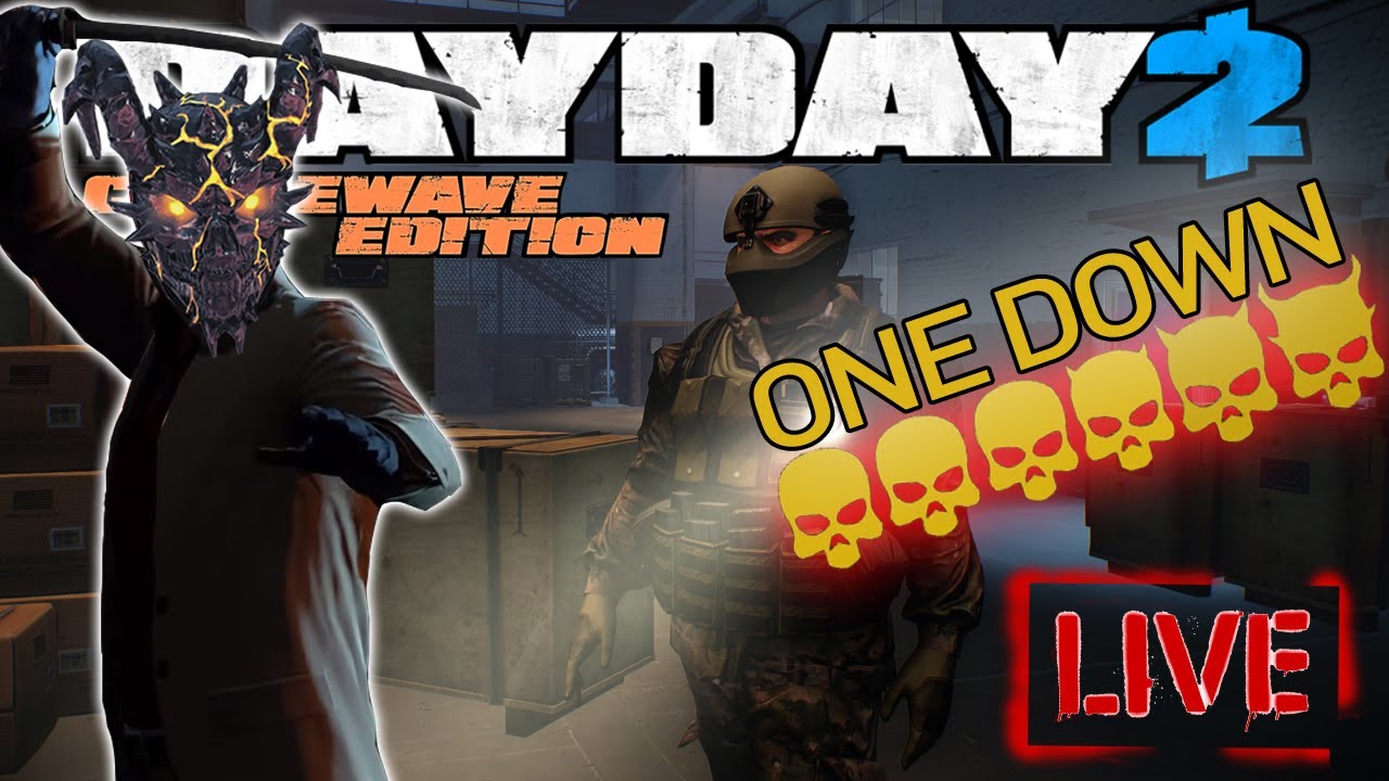 Time To Become Jiro One Down Loud Payday 2 Crimewave Edition The Most Wanted Dlc Youtube