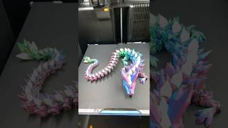 3d printing a dragon on my Bambu h2c #bambuh2c #bambulab #sunlu #3dprinting #3d #shorts #dragon