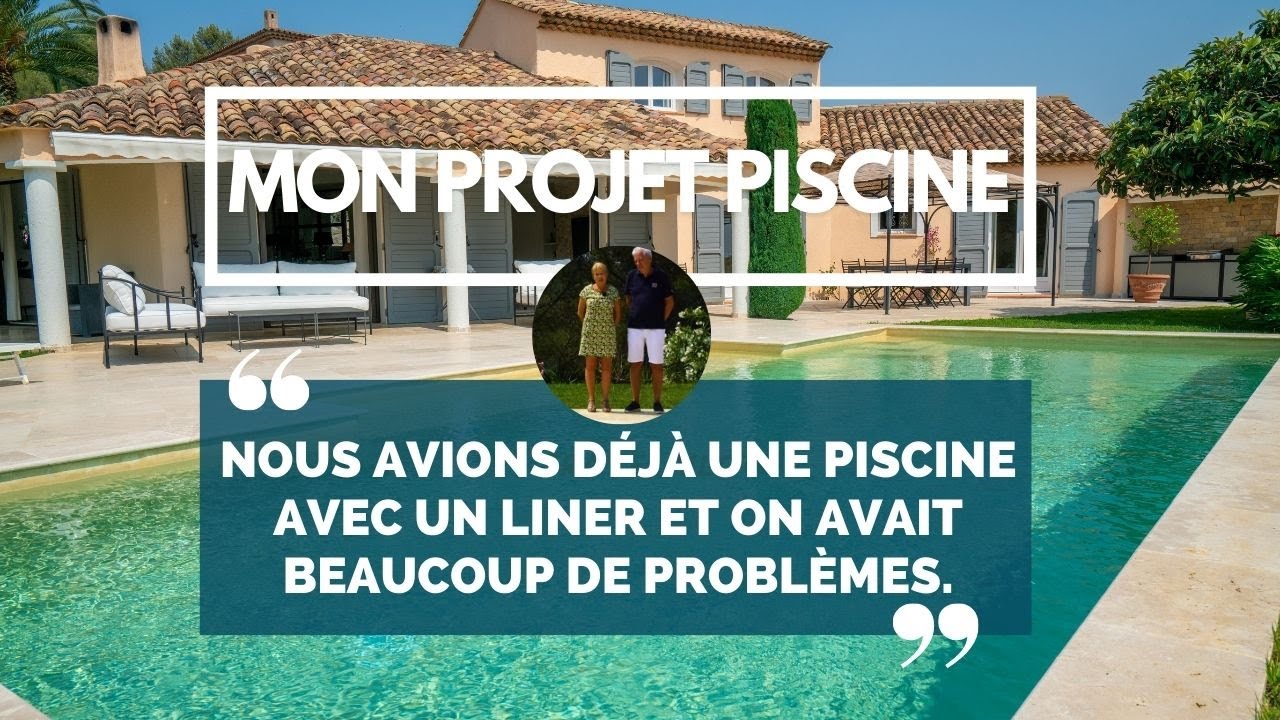 Construction de piscine intérieure de maison en béton - Diffazur