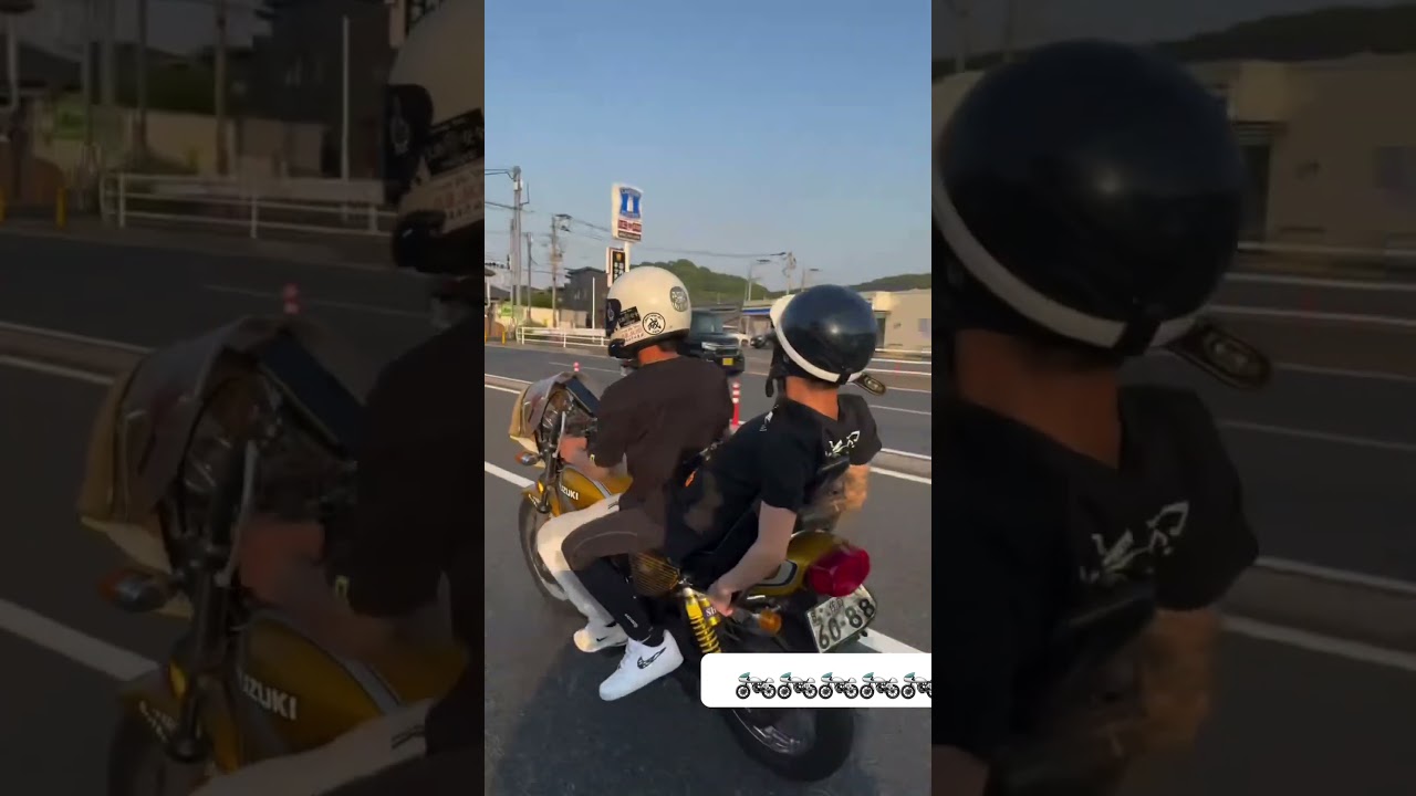 音奏者ヤン!? 🤤 #音奏者 #音狂師 #コール #cbx400f #cbr400f#旧車會 #旧車会 #カスタム #レブル女子 #コール #ツーリング