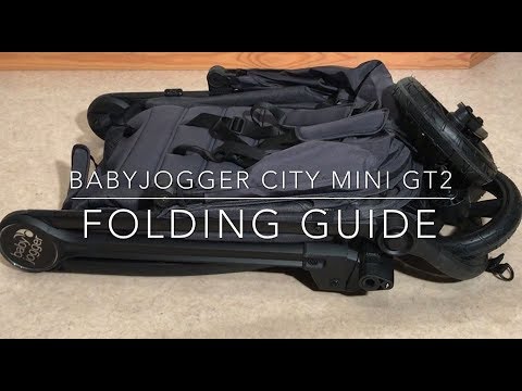 twinkle perler luft How to Fold / Unfold the Baby Jogger City Mini GT 2 - YouTube
