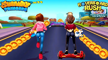 Subway Princess Runner ‘OR’ Hoverboard Rush - WHICH GAME IS THE BEST??? Android/iOS Gameplay HD