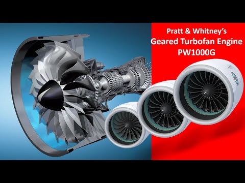 Pratt & Whitney's Geared Turbofan Engine (PW1000G) How does it work
