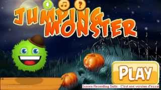 Jumping Monster game android screenshot 1