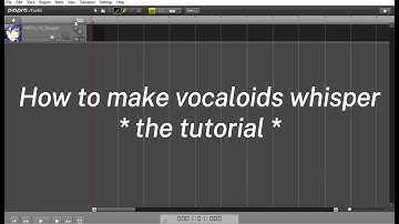 【Piapro Studio Tutorial】How to make Vocaloids whisper