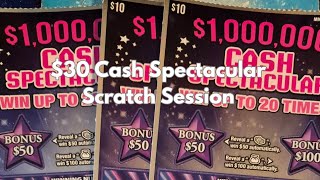 $30 Cash Spectacular Scratch Session