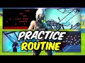 The Best Practice Routine Fortnite | How To Improve Faster