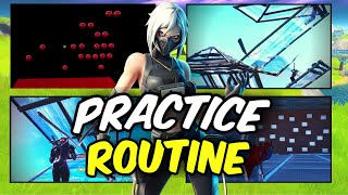 The Best Practice Routine Fortnite | How To Improve Faster