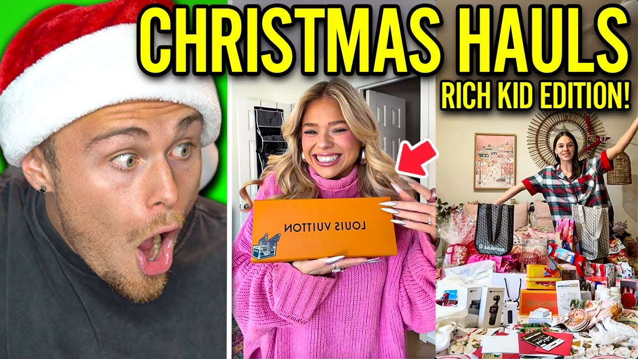 Rich Kid “Christmas Hauls” Have OFFICIALLY Gone Too Far in 2025…