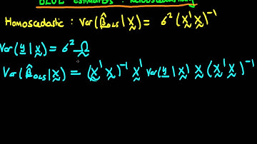 BLUE estimators in presence of heteroscedasticity - GLS - part 2