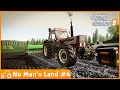 Planting Our First Crops & Making silage Bales - No Man's Land #4 Farming Simulator 19 Timelapse