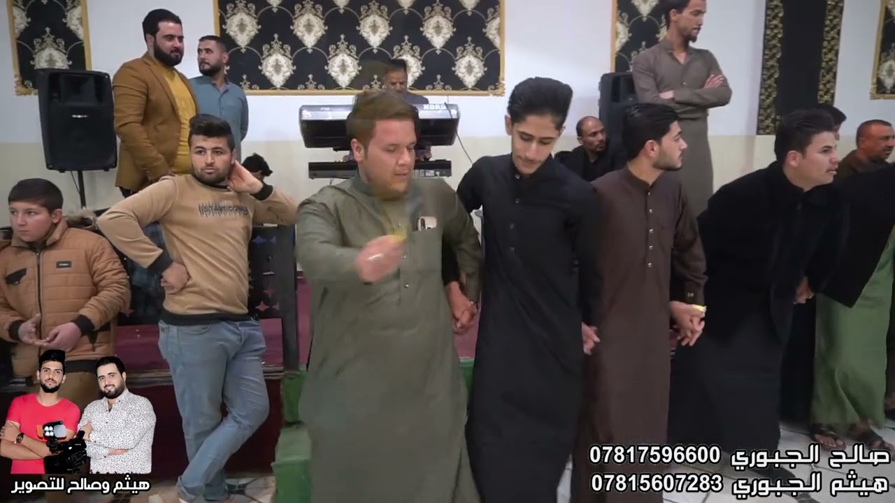 دبكات/ شباب الصبخه/ زواج خليل عواد/ الفنان احمد الياس/عزف الادريسي/المصور صالح الجبوري