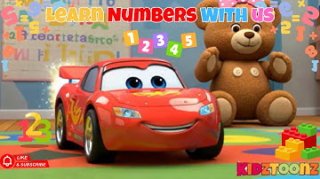 Learn Numbers 1 to 10 | Fun Counting Song for Kids | KidzToonz