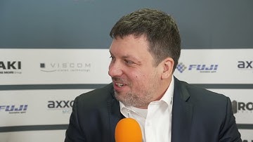 Jaroslav Neuhauser from SAKI Europe at Productronica 2025