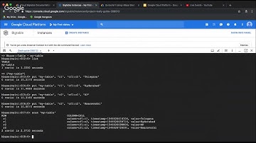 Google Cloud Platform - Bigtable