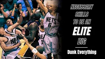 Try to DUNK EVERYTHING in the paint!