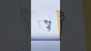 part- 1 | Dr BR Ambedkar #ambedkar #sketch #shorts #drbabasahebambedkar #drawing #draw
