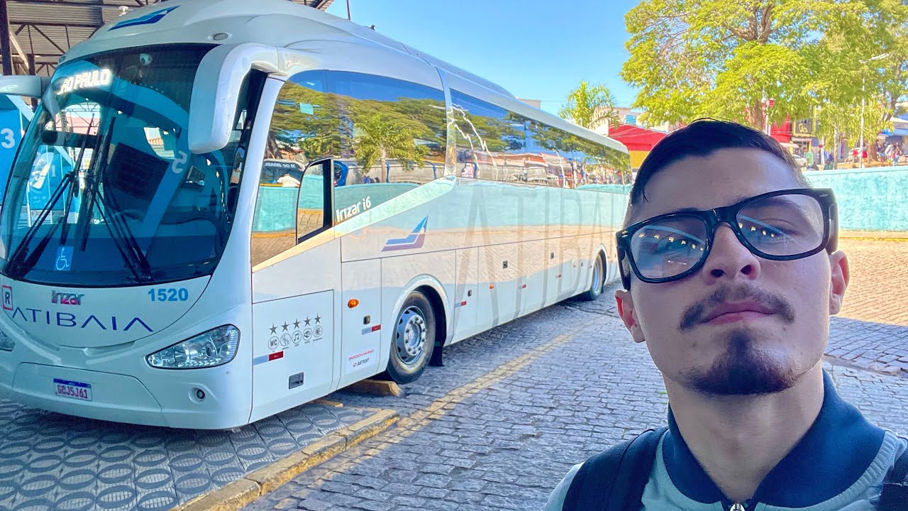 COMO É VIAJAR de VIAÇÃO ATIBAIA? SERVIÇO EXECUTIVO de SÃO PAULO a ATIBAIA | Vlog #36