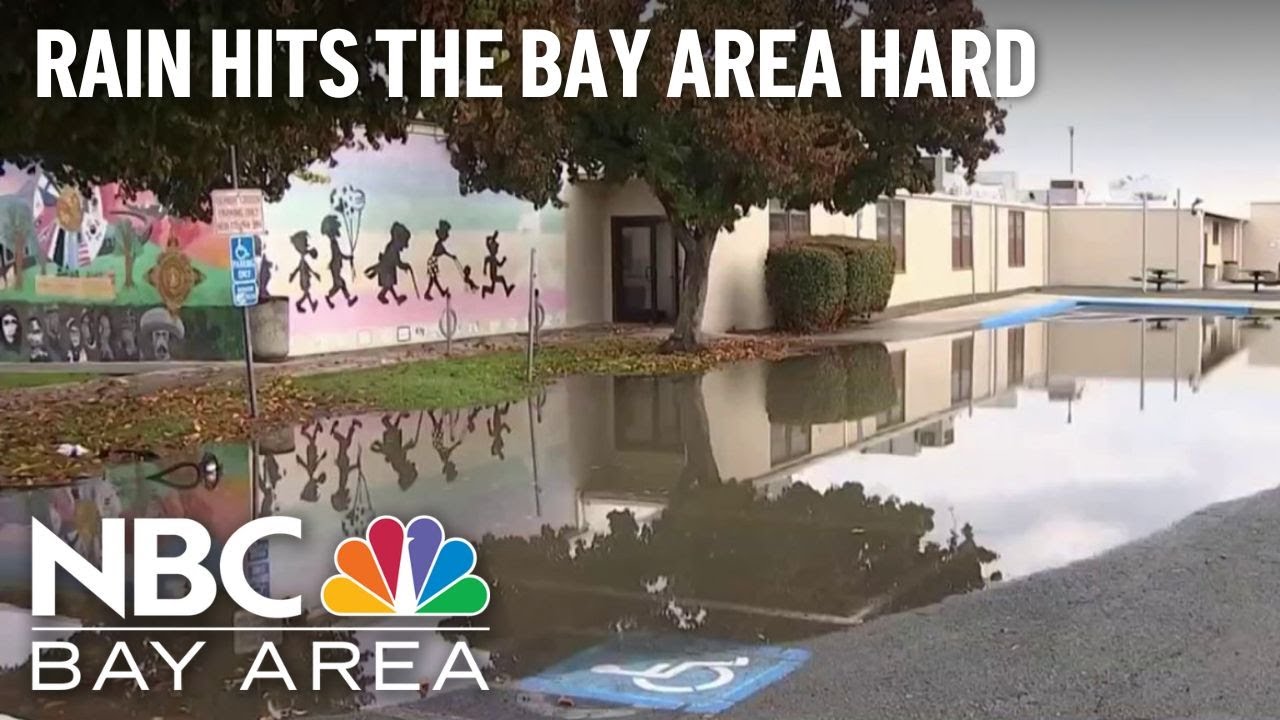 Rain hits the Bay Area hard - YouTube