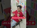 JEE Advanced Result Reaction of Saransh Sir 🔥❤️| IIT Motivation #shorts #esaral #iit #jee #jee2026