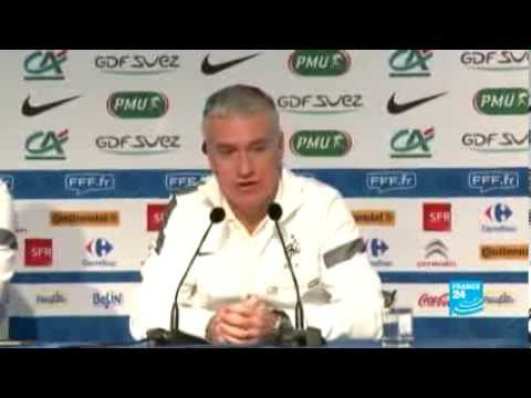 ديدييه ديشان بعد هزيمة المنتخب الفرنسي أمام أوكرانيا سنصبر