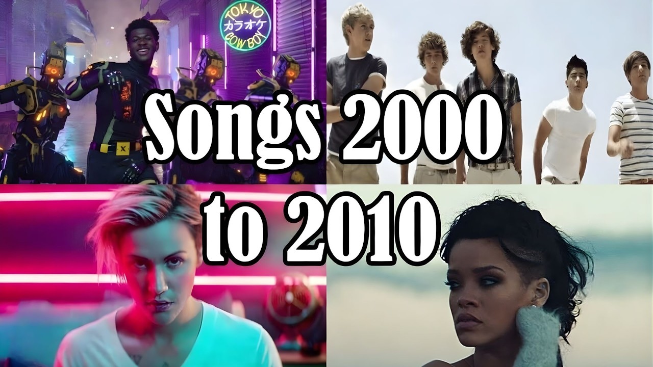 Popular Songs 2000 to 2010-Best of Electro Pop 2000s - 2010s (David Guetta, LMFAO, Avicii, BEP,..)