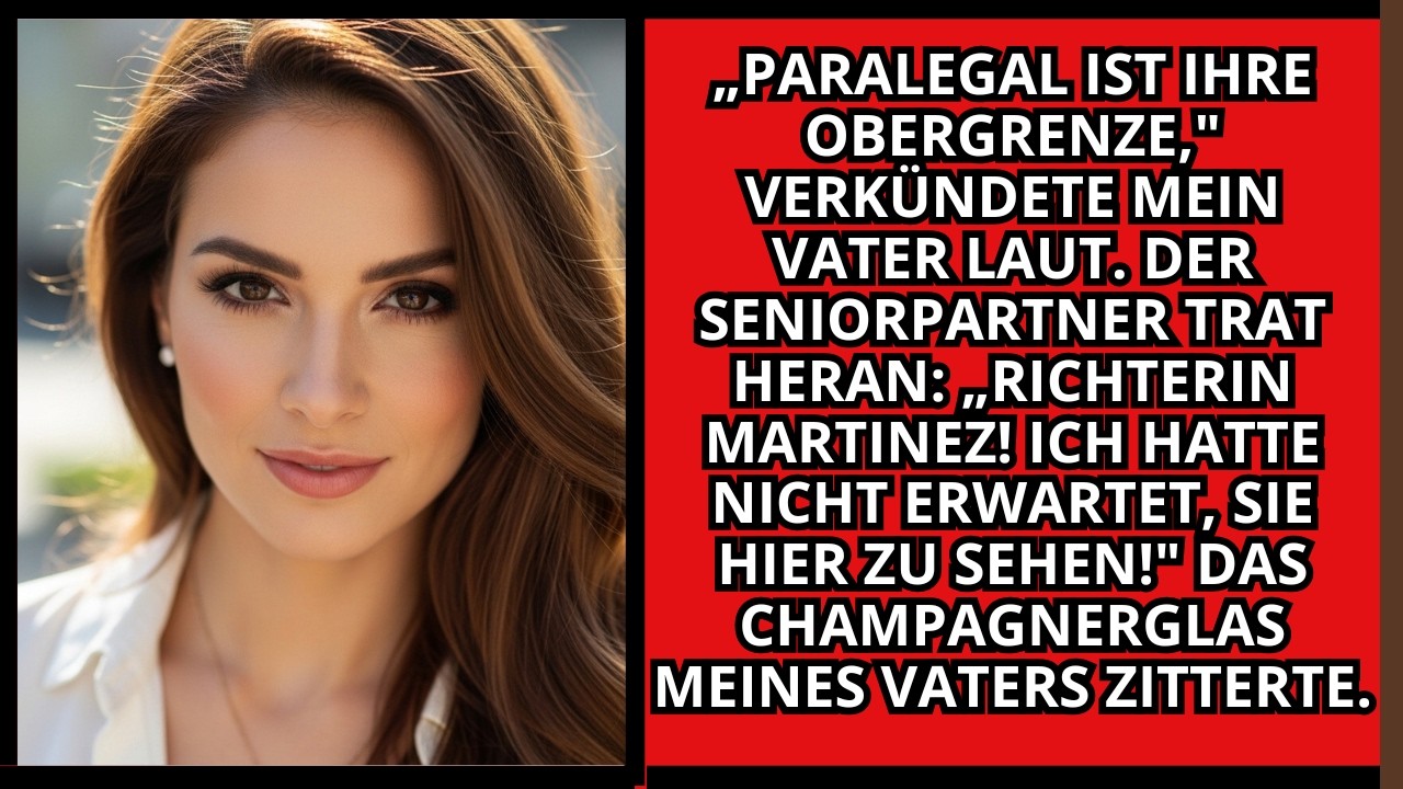 Auf der Kanzleifeier sagte mein Vater: „Noch immer träumst du vom Anwalt“  dann kam der Senior.