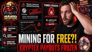 MOST PEARL Miners Are Mining for FREE! Kryptex Payouts FROZEN During Exploit Investigation