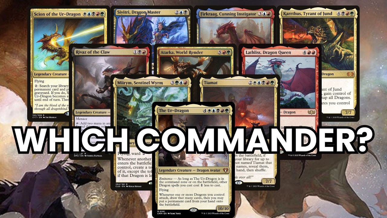 best dragon commander deck mtg Elite - 5 Color - The Ur-Dragon - EDH cEDH - 100 Card - Custom Magic The Gathering Deck Pristine Skywise The Ur-Dragon ULTIMATE Dragon Tribal