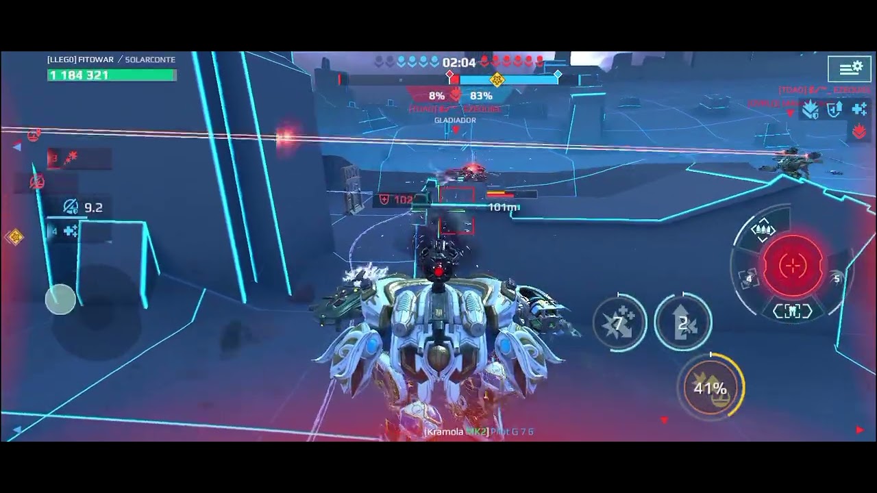 LUCHADOR X 3 😎💥🖤🥰🔥☠️ #fitowar #warrobots #2026  