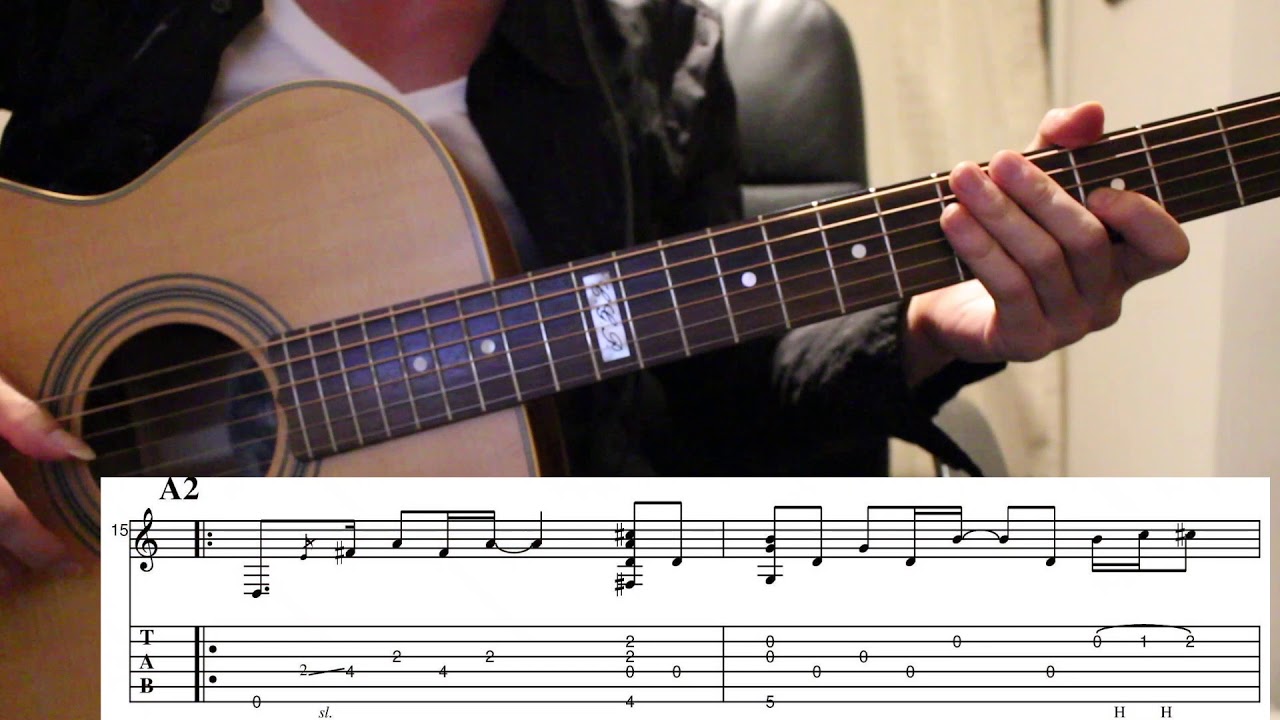 IMAGINE /solo guitar arrangement with tab YouTube