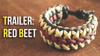 Red Beet Paracord Bracelet TRAILER | Patreon Exclusive
