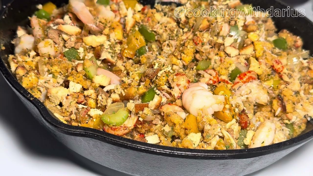 Seafood Dressing | Try Something New | Thanksgiving