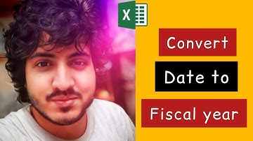 How to change date to fiscal (financial ) year