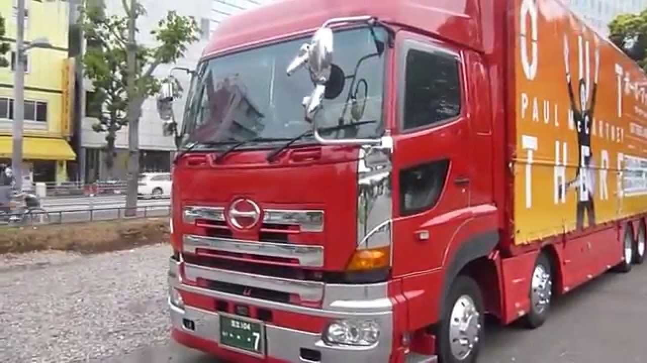20140514 PAUL McCARTNEY OUT THERE JAPAN TOUR 2014 TRUCK