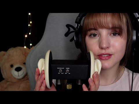 ASMR Ear to ear Mouthsounds with echo 💤💚