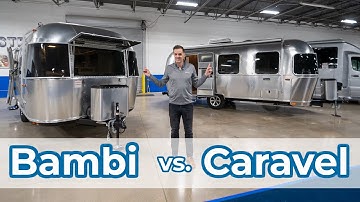 2021 Airstream Bambi vs. Caravel | Comparison Video