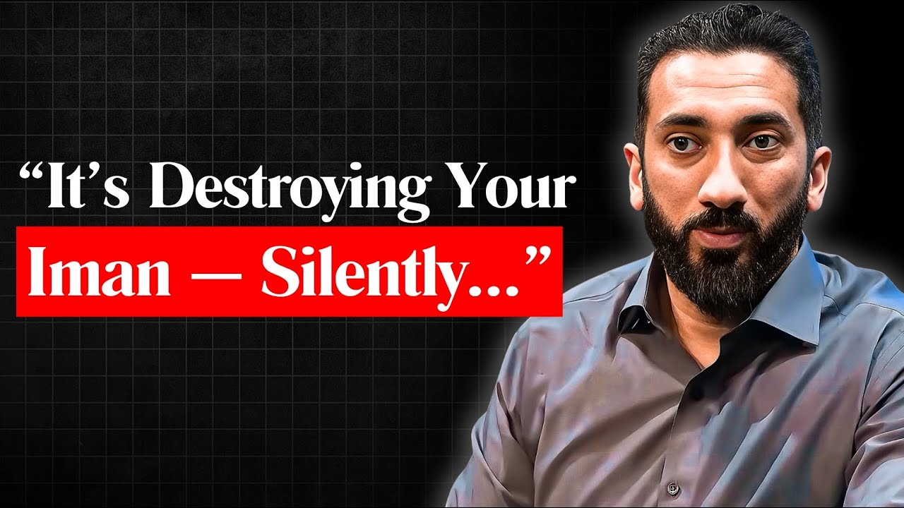 The Habit That Destroys Your Relationship with Allah l Nouman Ali Khan