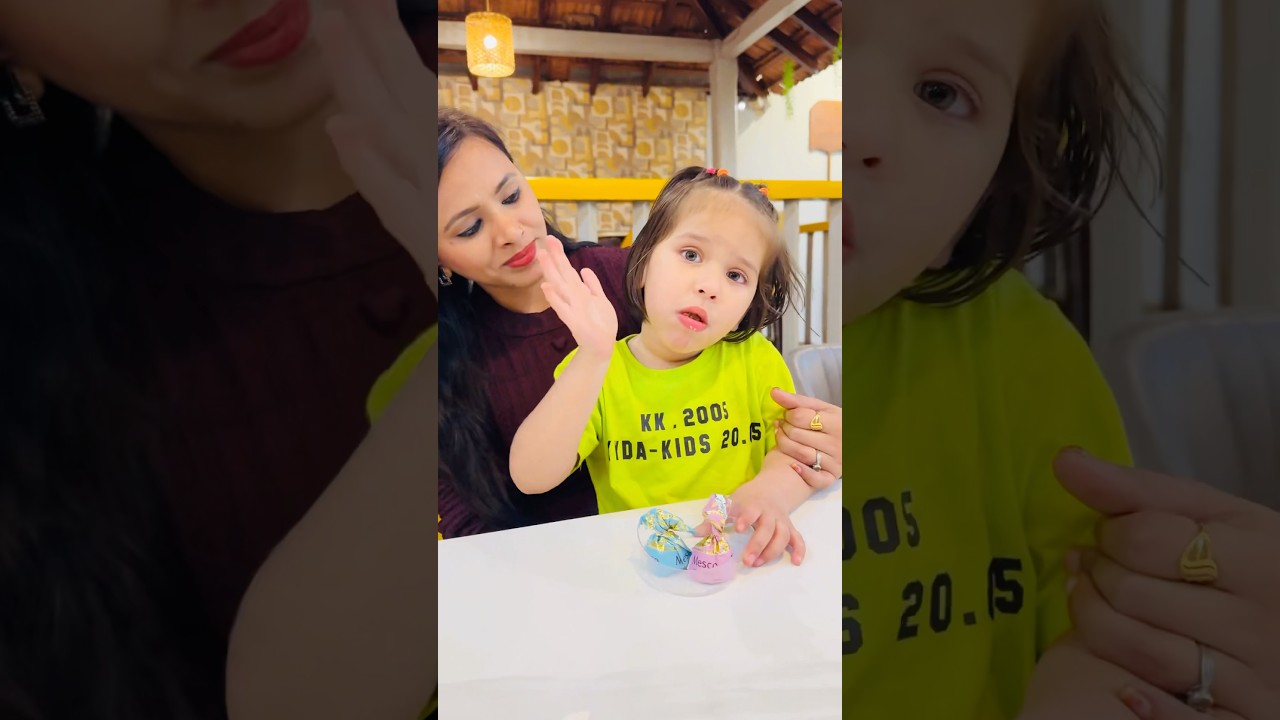 Vedika ne Amaira ko chocolate nahi di😕