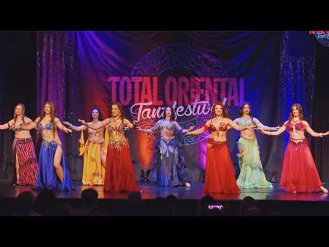 Jasirah with students - tabla solo bellydance - Total Oriental Germany
