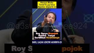 Roy suryo Dipepet Terus Oleh Razman. #ijazah #jokowi #roysuryo #palsu #debat #rismon #gibran