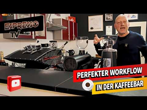 Perfect workflow in the coffee bar