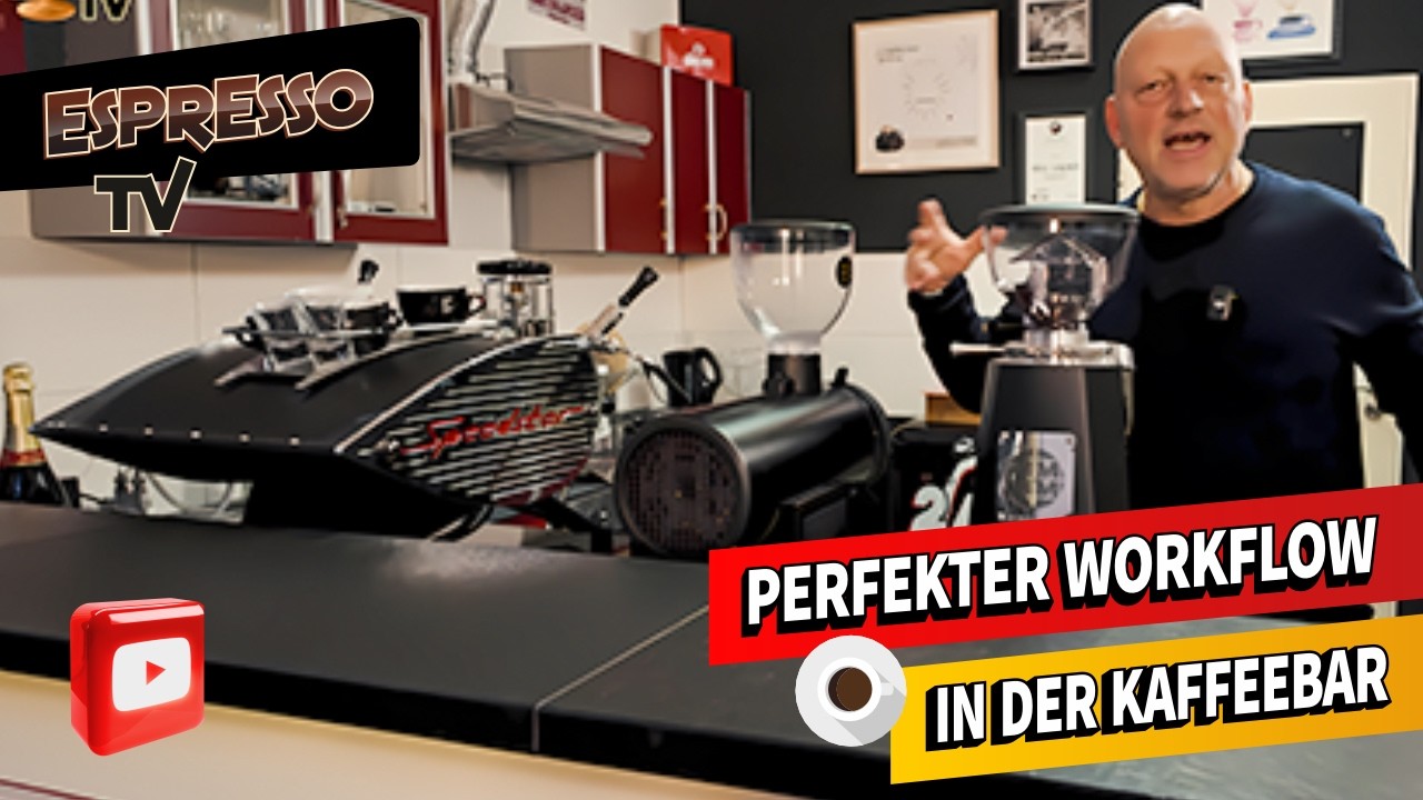 Perfekter Workflow in der Kaffeebar