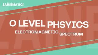 O LEVEL | ELECTROMAGNETIC SPECTRUM | PART 1 | 2024 | Physics By Akhtar Mehmood screenshot 4