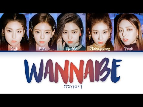 ITZY (있지) "WANNABE" (Color Coded Lyrics Eng/Rom/Han/가사)