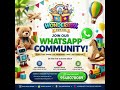 join our whatsapp community 🤝😃